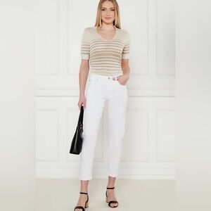 Calvin Klein Jeans White Ankle Women's Jeans 6 New